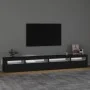 Mueble de TV con luces LED Negro 270x35x40 cm de vidaXL, Muebles TV - Ref: Foro24-3152747, Precio: 209,33 €, Descuento: %