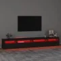 Mueble de TV con luces LED Negro 270x35x40 cm de vidaXL, Muebles TV - Ref: Foro24-3152747, Precio: 209,33 €, Descuento: %