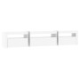 Mueble de TV con luces LED blanco 195x35x40 cm de vidaXL, Muebles TV - Ref: Foro24-3152738, Precio: 150,63 €, Descuento: %