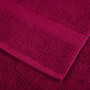 Toallas premium SOLUND 10 uds burdeos 100x200 cm 600 gsm en Toallas | Comprar online en Foru.es