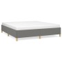 Estructura de cama tela gris oscuro 180x200 cm de vidaXL, Camas y somieres - Ref: Foro24-3120978, Precio: 126,94 €, Descuento: %