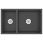 Fregadero de cocina de acero inoxidable de vidaXL, Fregaderos - Ref: Foro24-51562, Precio: 157,57 €, Descuento: %