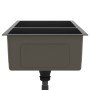 Fregadero de cocina de acero inoxidable de vidaXL, Fregaderos - Ref: Foro24-51562, Precio: 157,57 €, Descuento: %