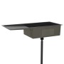 Fregadero hecho a mano acero inoxidable negro de vidaXL, Fregaderos - Ref: Foro24-51527, Precio: 202,32 €, Descuento: %