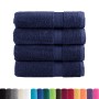 Toallas de baño SOLUND 4 uds azul marino 100x150 cm 600 gsm en Toallas | Comprar online en Foru.es