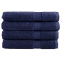 Toallas de sauna SOLUND 4 uds azul marino 80x200 cm 600 gsm en Toallas | Comprar online en Foru.es