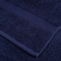 Toallas premium SOLUND 2 uds azul marino 100x200 cm 600 gsm en Toallas | Comprar online en Foru.es