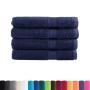 Toallas premium SOLUND 4 uds azul marino 100x200 cm 600 gsm en Toallas | Comprar online en Foru.es