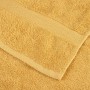 Toallas premium SOLUND 4 uds dorado 100x200 cm 600 gsm en Toallas | Comprar online en Foru.es