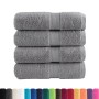 Toallas de mano premium SOLUND, 4 uds, gris, 30 x 30 cm, 600 g/m² en Toallas | Comprar online en Foru.es
