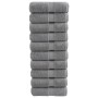 Toallas de mano premium SOLUND, 10 uds, gris, 30 x 30 cm, 600 g/m² en Toallas | Comprar online en Foru.es