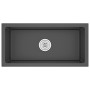 Fregadero hecho a mano acero inoxidable negro de vidaXL, Fregaderos - Ref: Foro24-51505, Precio: 139,96 €, Descuento: %
