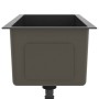 Fregadero hecho a mano acero inoxidable negro de vidaXL, Fregaderos - Ref: Foro24-51505, Precio: 139,96 €, Descuento: %