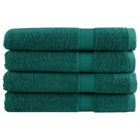 Toallas premium SOLUND 4 unidades verde 100x200 cm 600 gsm en Toallas | Comprar online en Foru.es