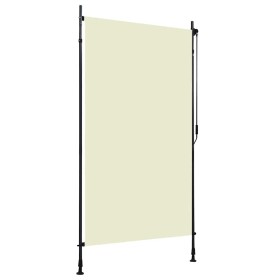 Estor enrollable de exterior color crema 120x270 cm en Toldos | Comprar online en Foru.es
