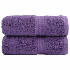 Toallas de mano premium SOLUND, 2 unidades, color morado, 30 x 30 cm, 600 g/m² en Toallas | Comprar online en Foru.es