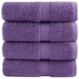 Toallas de mano premium SOLUND 4 unidades, color morado, 30 x 30 cm, 600 g/m² en Toallas | Comprar online en Foru.es