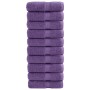 Toallas de mano premium SOLUND 10 unidades, color morado, 30 x 30 cm, 600 g/m² en Toallas | Comprar online en Foru.es