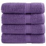 Toallas de mano SOLUND 4 unidades morado 50x100 cm 600 gsm en Toallas | Comprar online en Foru.es