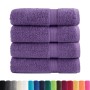 Toallas de ducha SOLUND 4 unidades morado 70x140 cm 600 gsm en Toallas | Comprar online en Foru.es