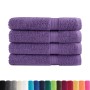 Toallas de sauna SOLUND 4 unidades morado 80x200 cm 600 gsm en Toallas | Comprar online en Foru.es