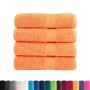 Toallas de mano SOLUND 4 unidades naranja 50x100 cm 600 gsm en Toallas | Comprar online en Foru.es