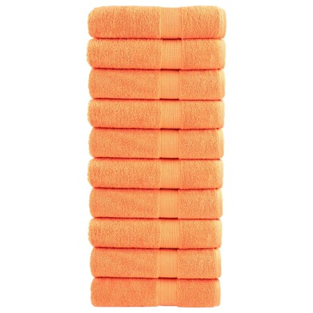 Toallas de mano SOLUND 10 unidades naranja 50x100 cm 600 gsm en Toallas | Comprar online en Foru.es