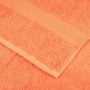 Toallas de sauna SOLUND 4 unidades naranja 80x200 cm 600 gsm en Toallas | Comprar online en Foru.es
