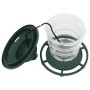 Comederos para pájaros 3 uds verde oscuro 13x13x17 cm de vidaXL, Comederos para pájaros - Ref: Foro24-364829, Precio: 28,82 €...