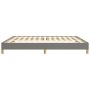 Estructura de cama tela gris oscuro 180x200 cm de vidaXL, Camas y somieres - Ref: Foro24-346835, Precio: 124,39 €, Descuento: %