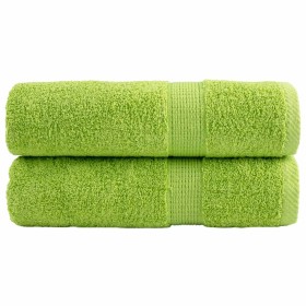 Toallas de ducha SOLUND 2 uds verde manzana 70x140 cm 600 gsm en Toallas | Comprar online en Foru.es