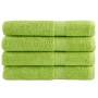 Toallas de sauna SOLUND 4 uds verde manzana 80x200 cm 600 gsm en Toallas | Comprar online en Foru.es