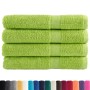 Toallas de sauna SOLUND 4 uds verde manzana 80x200 cm 600 gsm en Toallas | Comprar online en Foru.es
