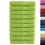 Toallas de sauna SOLUND 10 uds verde manzana 80x200 cm 600 gsm en Toallas | Comprar online en Foru.es