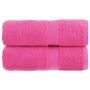Toallas de mano premium SOLUND, 2 unidades, color rosa, 30 x 30 cm, 600 g/m² en Toallas | Comprar online en Foru.es