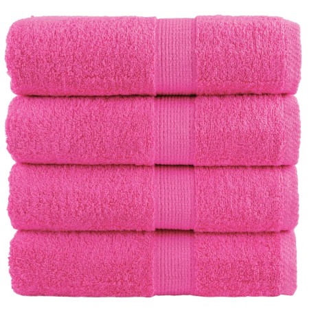 Toallas de mano premium SOLUND 4 unidades rosa 30x30 cm 600 g/m² en Toallas | Comprar online en Foru.es