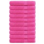 Toallas de sauna SOLUND 10 unidades rosa 80x200 cm 600 gsm en Toallas | Comprar online en Foru.es