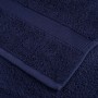 Juego de toallas premium SOLUND 8 unidades azul marino 600 gsm en Toallas | Comprar online en Foru.es