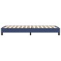 Estructura de cama de tela azul 90x190 cm de vidaXL, Camas y somieres - Ref: Foro24-3120482, Precio: 84,60 €, Descuento: %