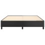 Estructura de cama de cuero sintético negro 160x200 cm de vidaXL, Camas y somieres - Ref: Foro24-3121053, Precio: 129,99 €, D...