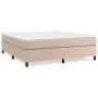 Estructura de cama de cuero sintético capuchino 180x200 cm de vidaXL, Camas y somieres - Ref: Foro24-3121064, Precio: 162,99 ...