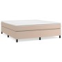 Estructura de cama de cuero sintético capuchino 180x200 cm de vidaXL, Camas y somieres - Ref: Foro24-3121064, Precio: 166,15 ...