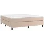 Estructura de cama de cuero sintético capuchino 180x200 cm de vidaXL, Camas y somieres - Ref: Foro24-3121064, Precio: 162,99 ...