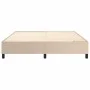 Estructura de cama de cuero sintético capuchino 180x200 cm de vidaXL, Camas y somieres - Ref: Foro24-3121064, Precio: 162,99 ...