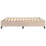Estructura de cama de cuero sintético capuchino 180x200 cm de vidaXL, Camas y somieres - Ref: Foro24-3121064, Precio: 162,99 ...