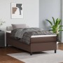 Estructura de cama cuero sintético marrón 80x200 cm de vidaXL, Camas y somieres - Ref: Foro24-3121014, Precio: 97,47 €, Descu...
