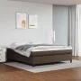 Estructura de cama de cuero sintético marrón 180x200 cm de vidaXL, Camas y somieres - Ref: Foro24-3121062, Precio: 158,15 €, ...