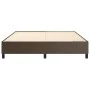 Estructura de cama de cuero sintético marrón 180x200 cm de vidaXL, Camas y somieres - Ref: Foro24-3121062, Precio: 158,15 €, ...