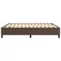 Estructura de cama de cuero sintético marrón 180x200 cm de vidaXL, Camas y somieres - Ref: Foro24-3121062, Precio: 158,15 €, ...