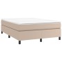Estructura de cama de cuero sintético capuchino 140x200 cm de vidaXL, Camas y somieres - Ref: Foro24-3121052, Precio: 114,95 ...